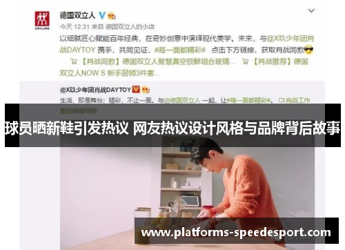 球员晒新鞋引发热议 网友热议设计风格与品牌背后故事