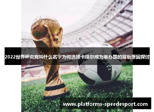 2022世界杯究竟叫什么名字为何选择卡塔尔成为举办国的背后原因探讨