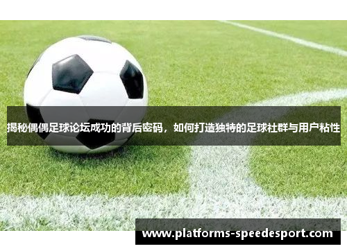 揭秘偶偶足球论坛成功的背后密码，如何打造独特的足球社群与用户粘性